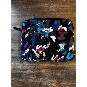 NWT Vera Bradley 13" TABLET SLEEVE in SPLASH FLORAL 15859-J17 MSRP $38